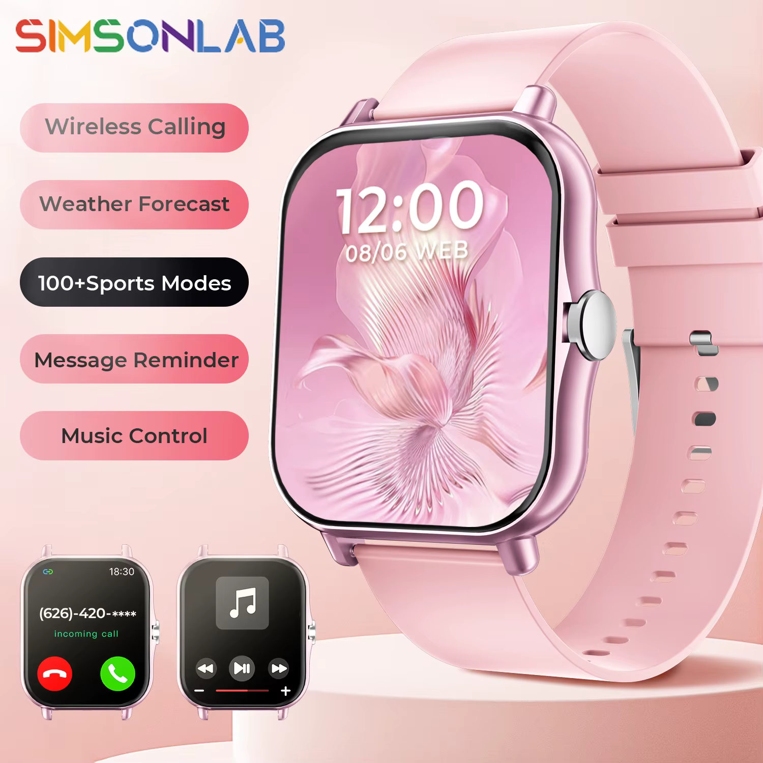 Nouvelle Montre Connectée 2026 avec Appel Bluetooth