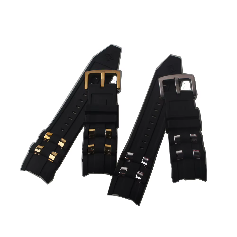 Bracelet de montre en caoutchouc pour hommes 26mm