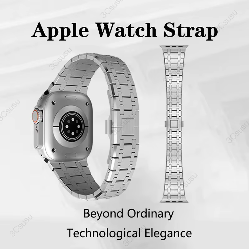 Bracelet de luxe pour Apple Watch iwatch Ultra 9 8 7 6 5 4 SE