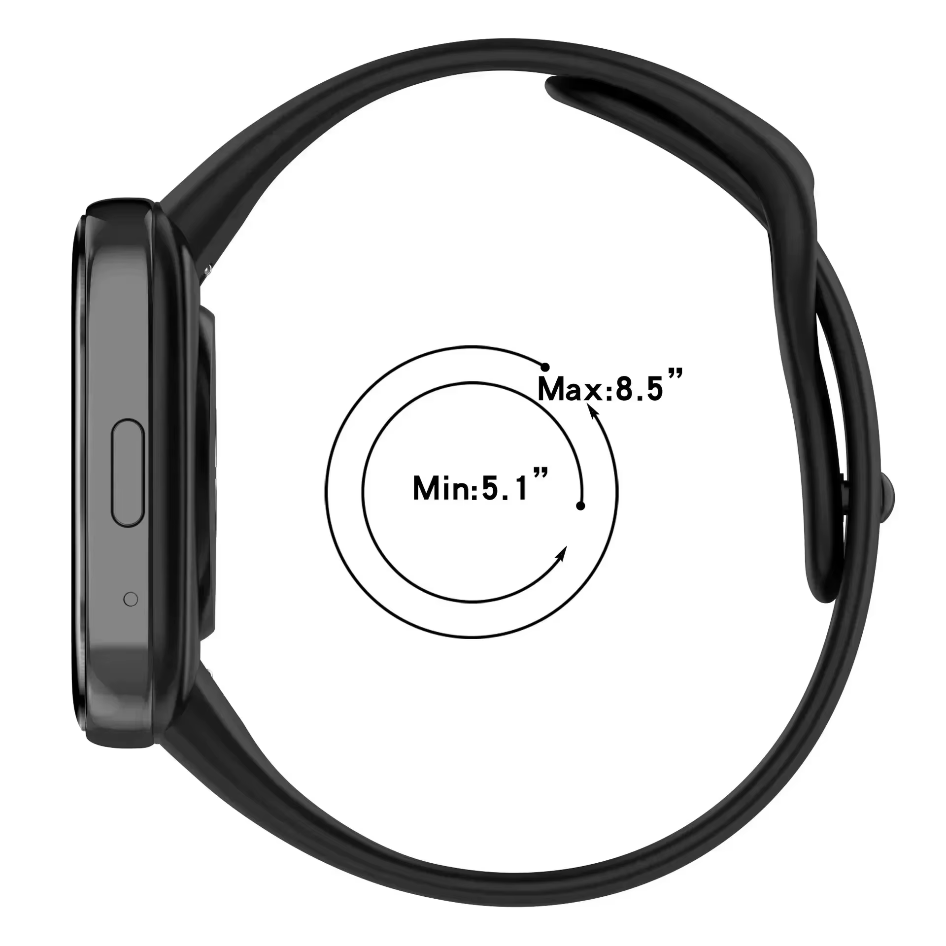 Bracelet en Silicone + étui pour Xiaomi Redmi Watch 3 Active
