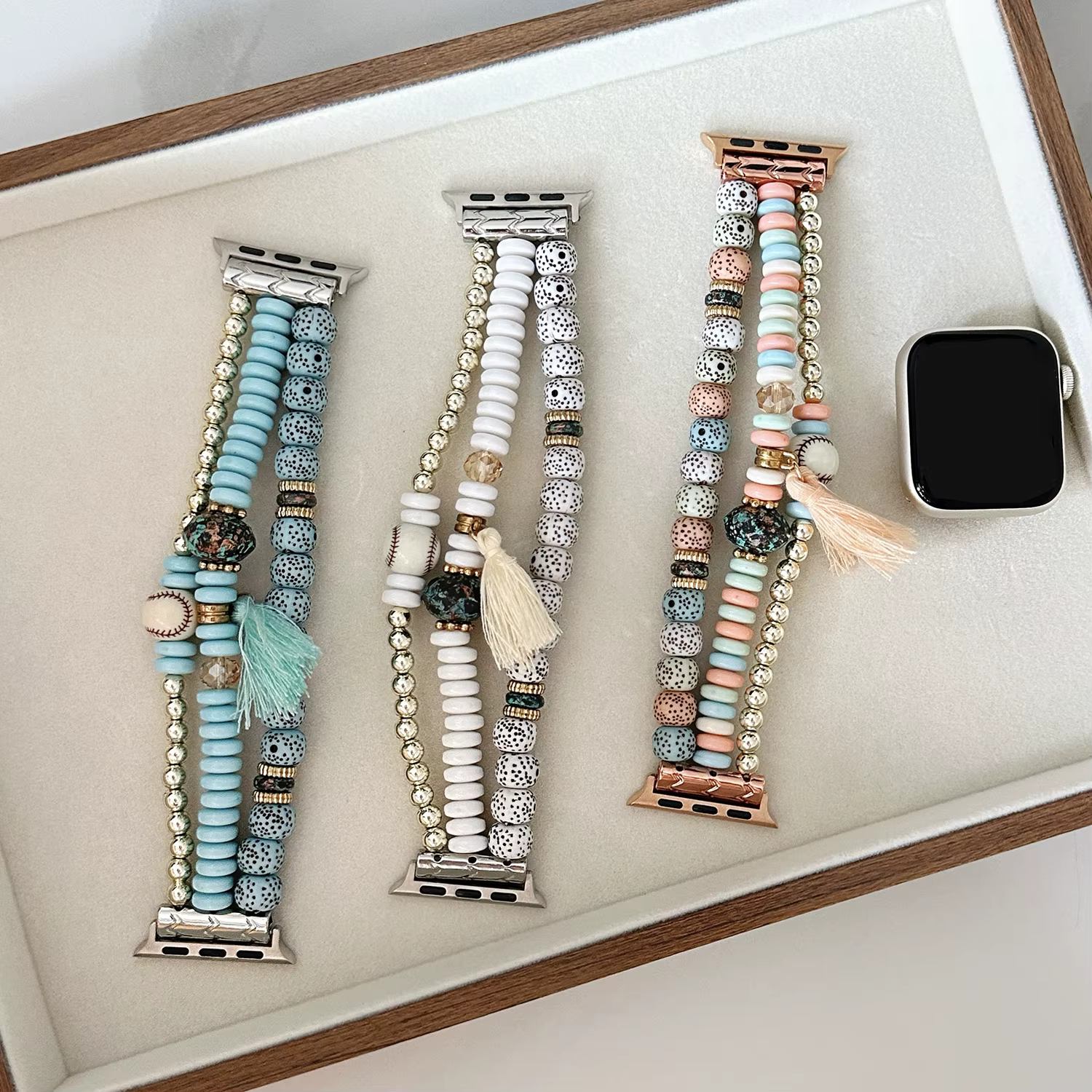 Bracelet exotique de remplacement pour Apple Watch 49 46 45-42 41-38