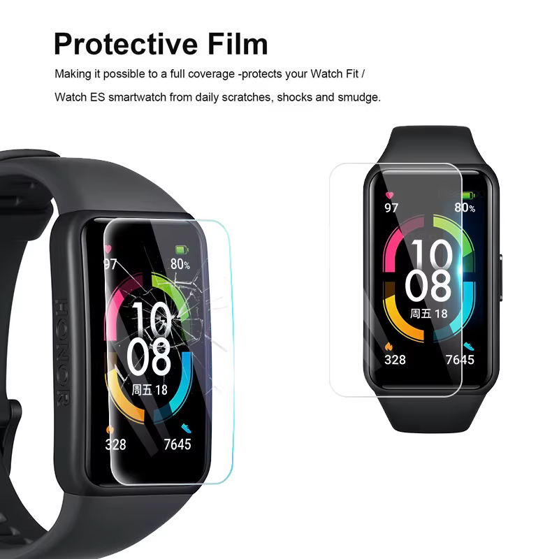Film de protection souple HD pour montre Huawei Band 8 7 6 Pro