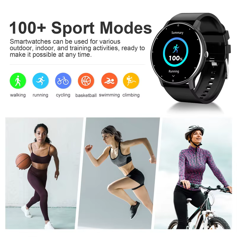 Montre connectée LIGE pour femmes et hommes