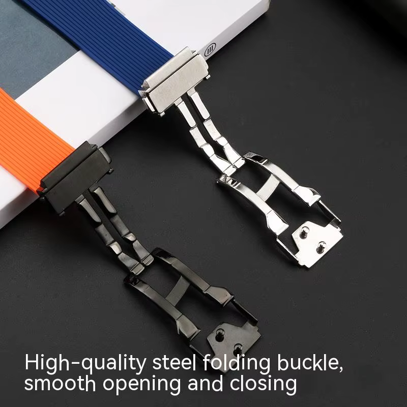Bracelet de montre en Silicone souple et étanche