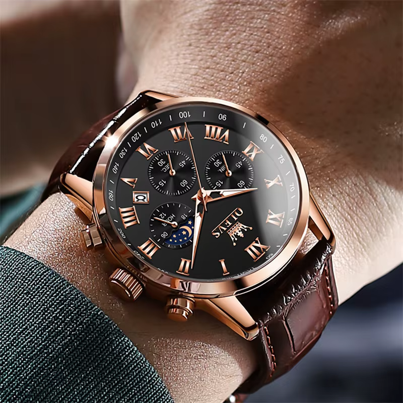 Montre à quartz pour homme OLEVS