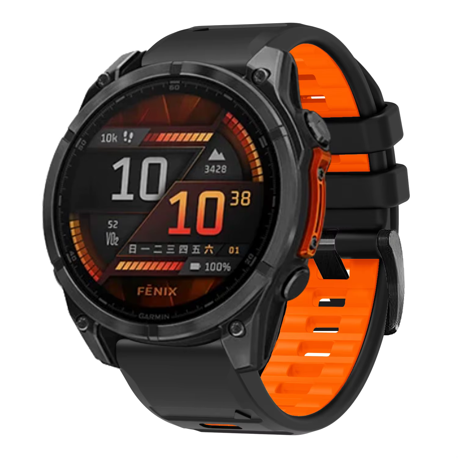 Fenix7-Bracelet de montre en silicone QuickFit