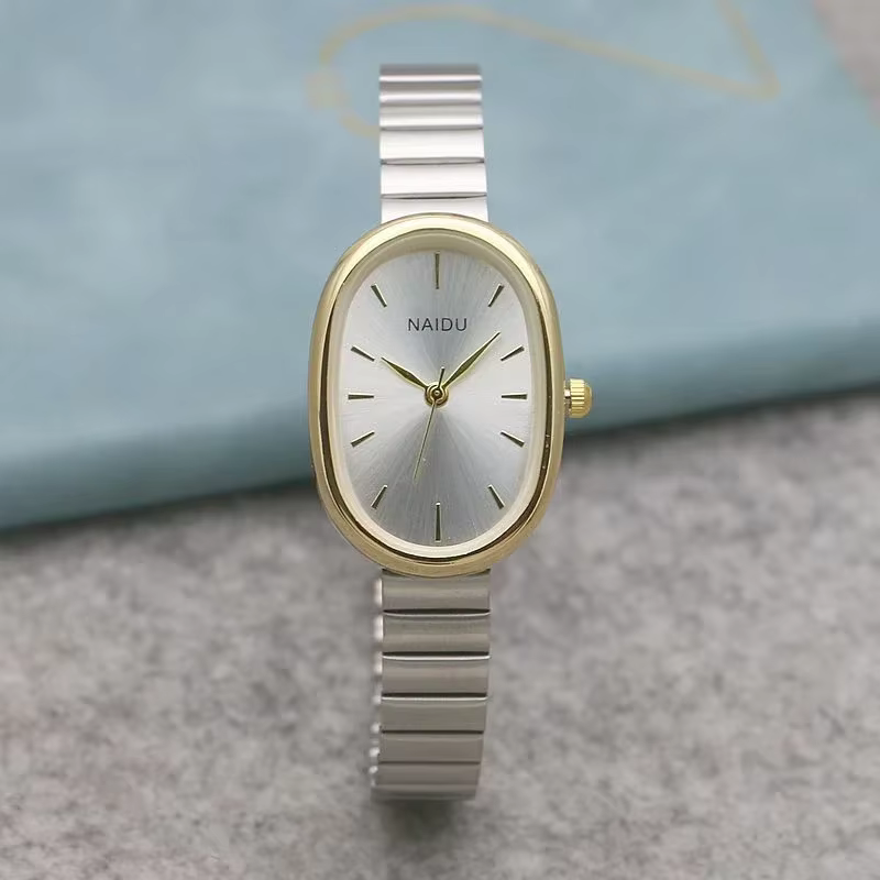 Montre à Quartz ovale pour femmes