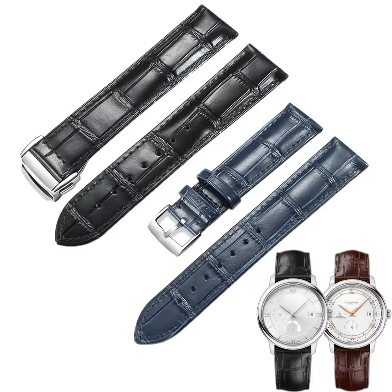 Bracelet en cuir pour Omega SEAMASTER DE VILLE 424