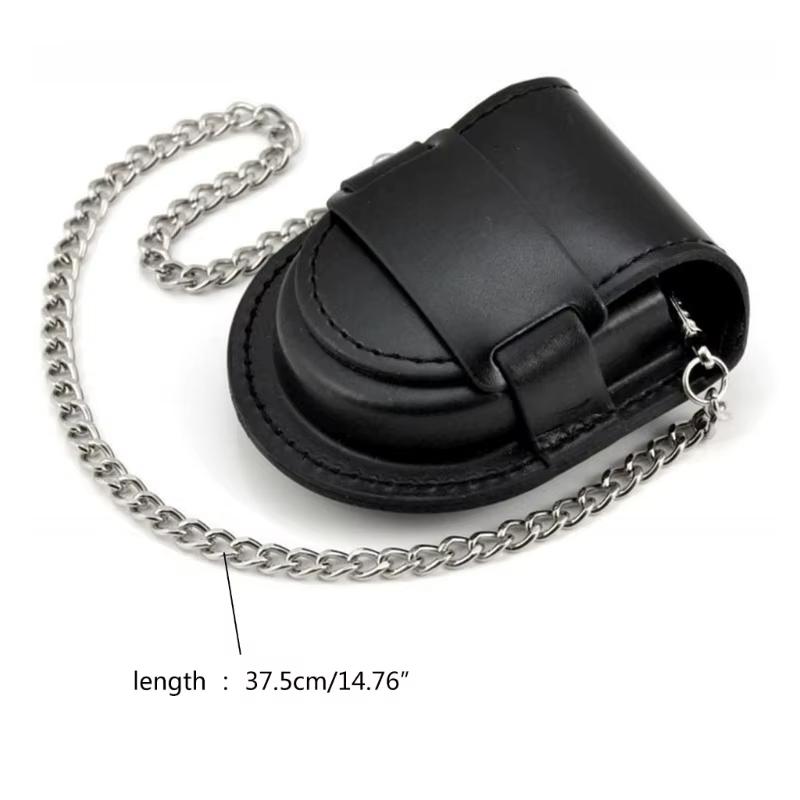 Pochette de montre en cuir