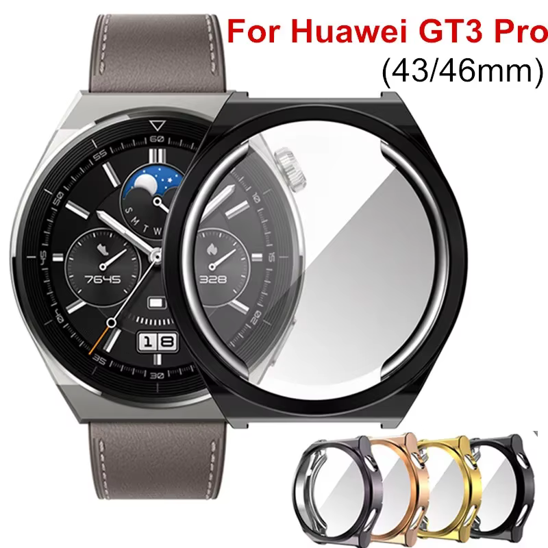 Étui de protection d'écran pour Huawei Watch GT3 Pro