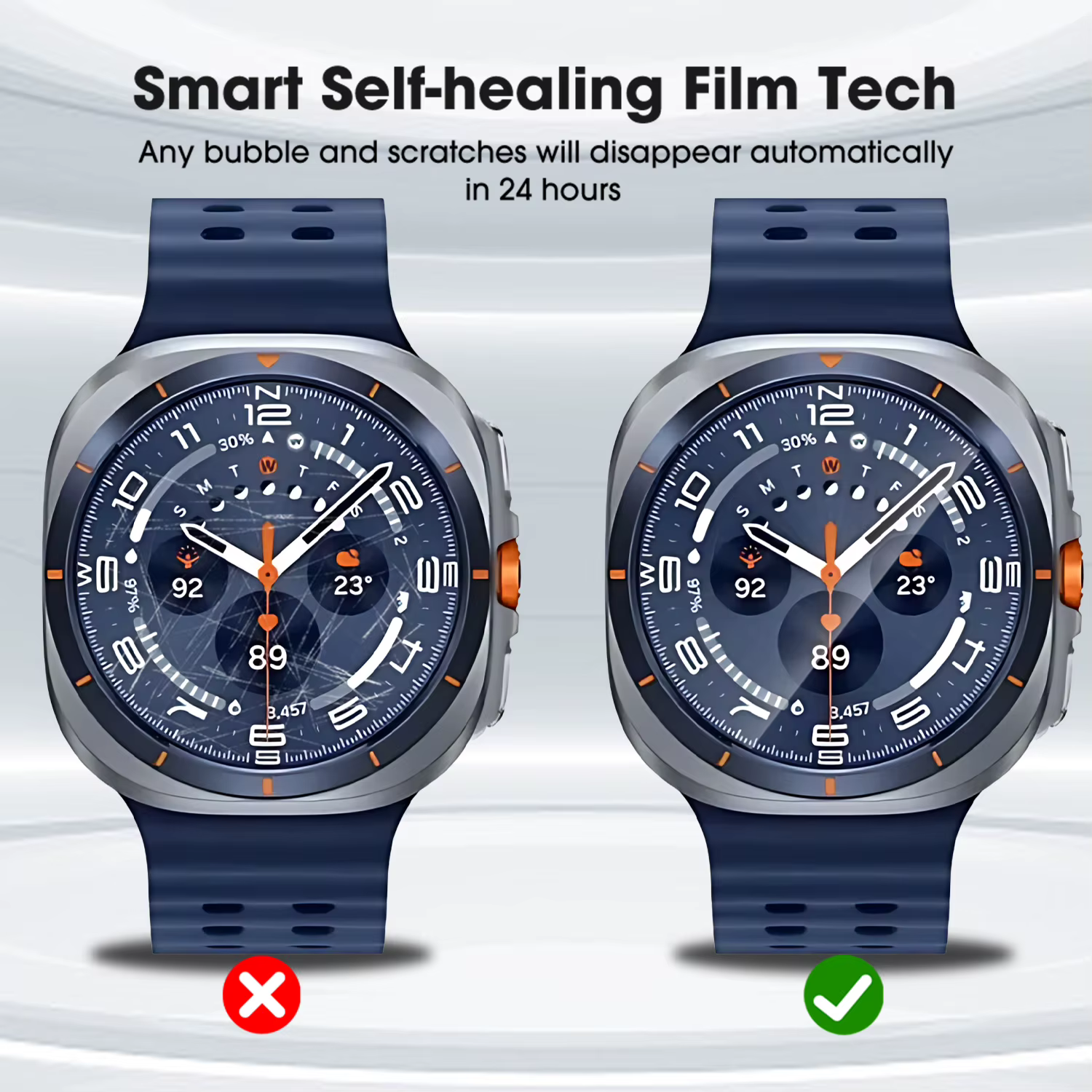 Film Hydrogel souple pour Samsung Galaxy Watch 8
