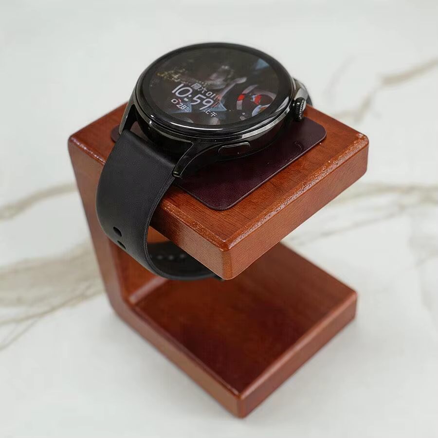 Support de montre en bois
