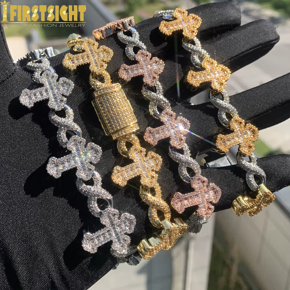 Bracelet à maillons infini pour hommes et femmes