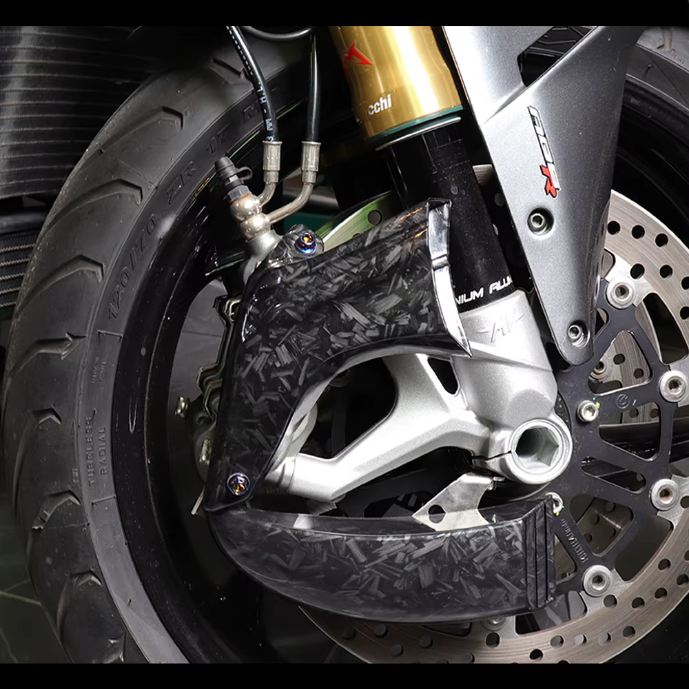 Conduits de refroidissement d'air pour étrier de frein Aprilia Shiver/Dorsoduro 900 750 1200 RS660 RS 660 RSV 4 RSV4 R APRC - Accessoires Moto