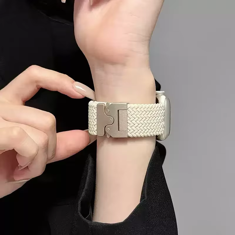 Bracelets en Paracorde Tressé pour Apple Watch 10 11