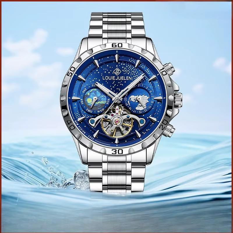Montre automatique à remontage automatique pour homme