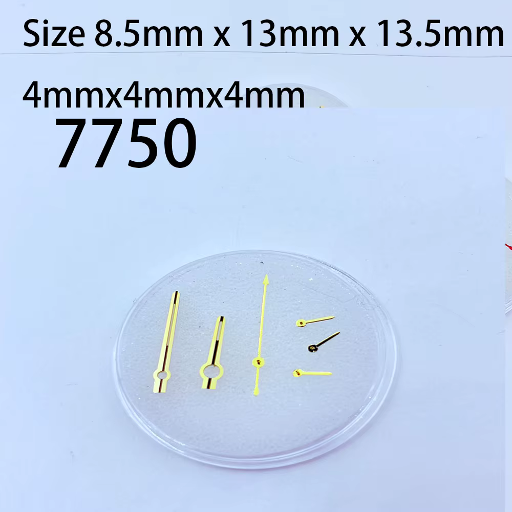 Mouvement 7750 compatible avec les montres RL1X dotées d'aiguilles des heures, des minutes et des secondes 116500 116503 116505 116509