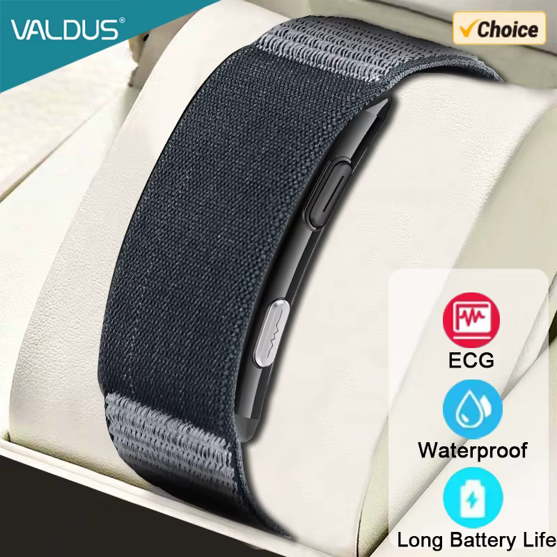 VALDUS nouveau VITRO Bracelet intelligent ECG traqueur de santé sport Fitness fréquence cardiaque pression artérielle