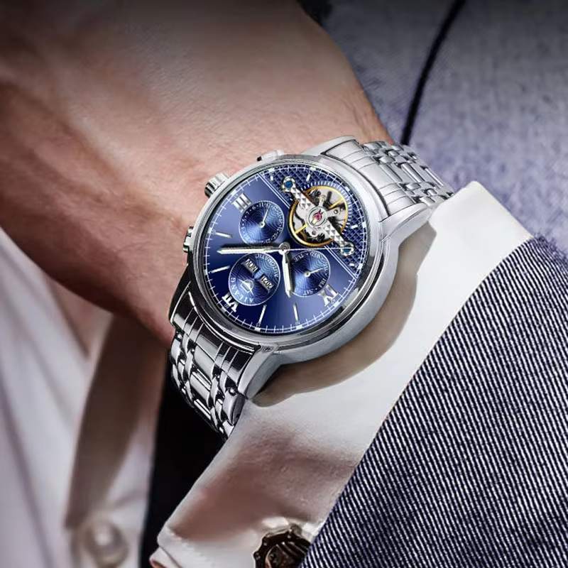 Nouvelle Montre Mécanique Automatique de Luxe AILANG 2026 pour Hommes