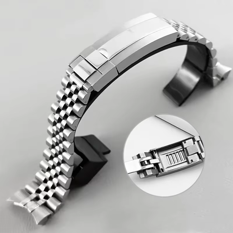 Jubilee 904L Bracelet de montre pour Rolex Sub GMT Yacht Daytona