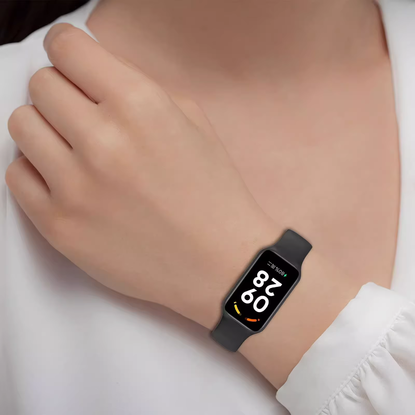 Bracelet de rechange en silicone pour Xiaomi Smart Band 8