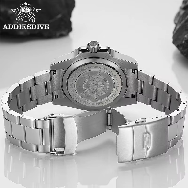 ADDIESDIVE montre automatique de luxe pour hommes 8215