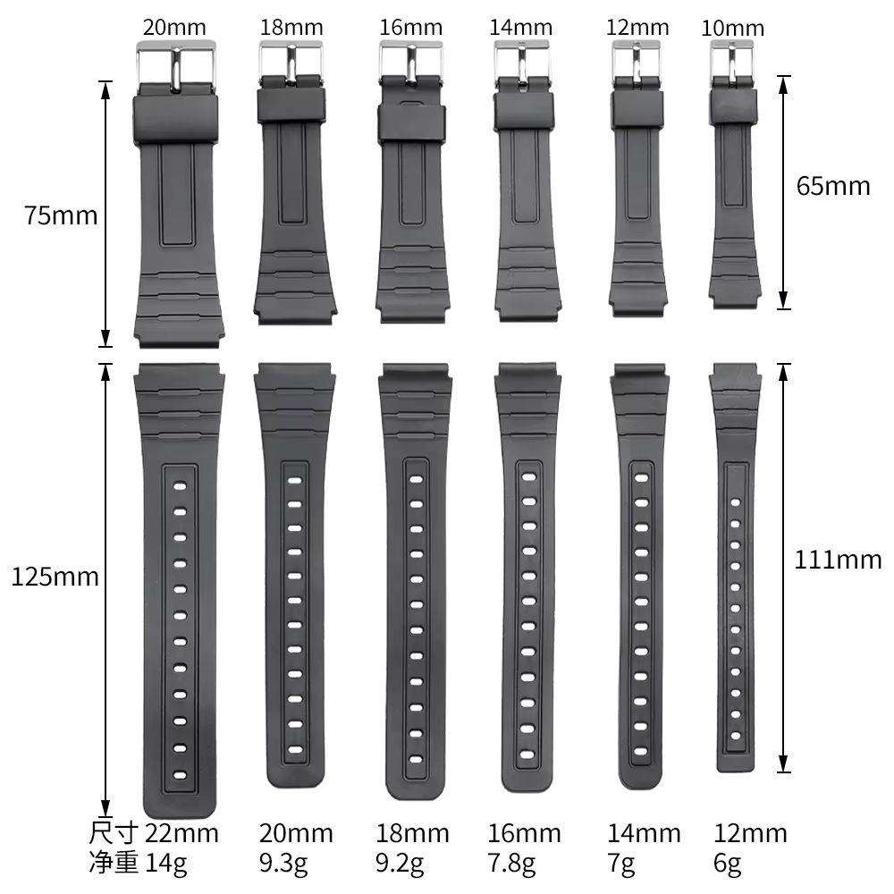 Bracelet de remplacement pour montre Casio
