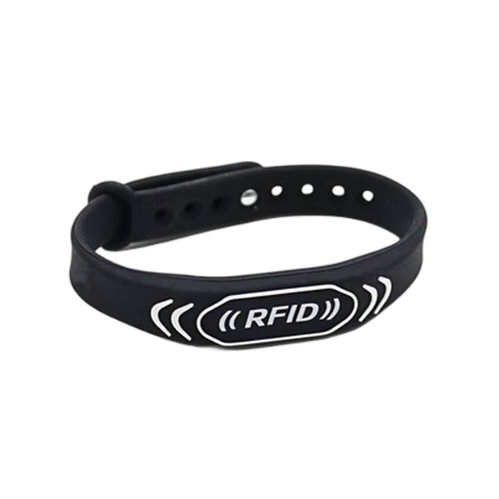 1 pièce Bracelet RFID en silicone réinscriptible