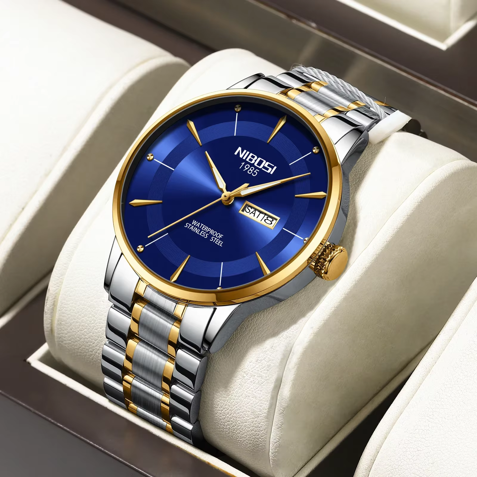 Montre de luxe NIBOSI 2607 pour homme