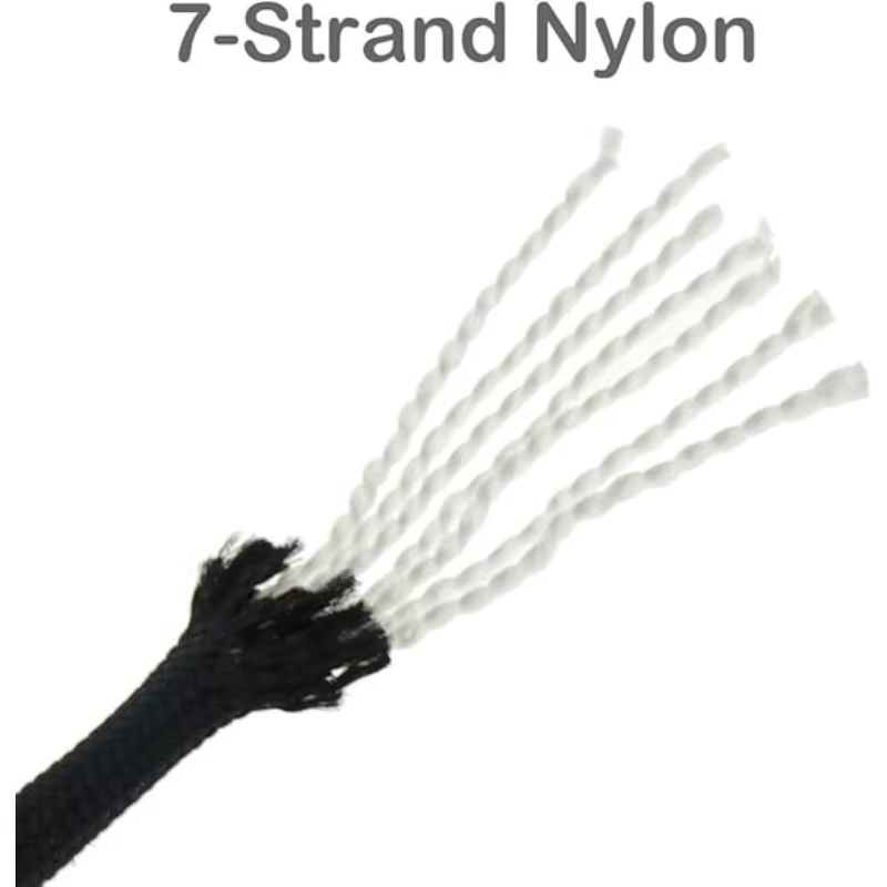 Bracelet tressé de parachute avec structure réglable