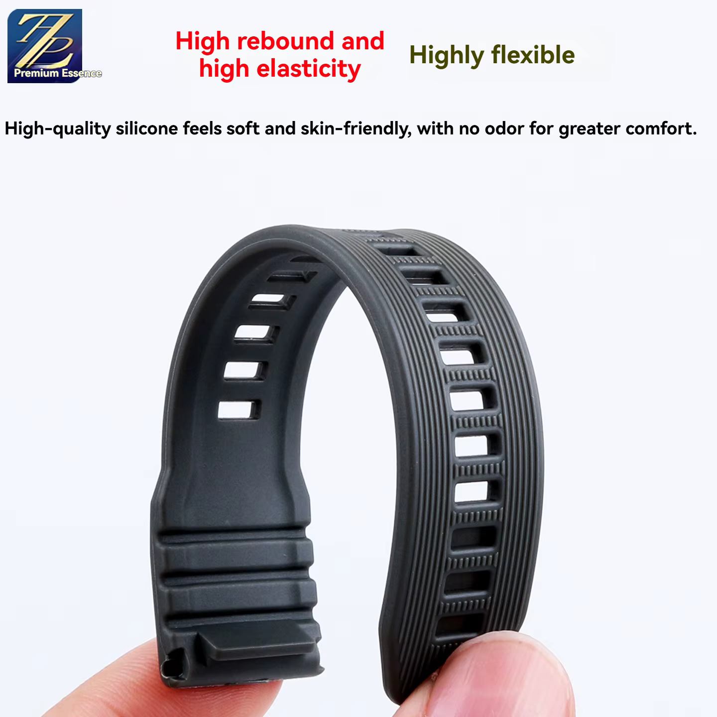 Bracelet de remplacement en silicone et résine pour montre d'alpinisme Casio PROTREK série PRJ-B001 PRW-6900/3400