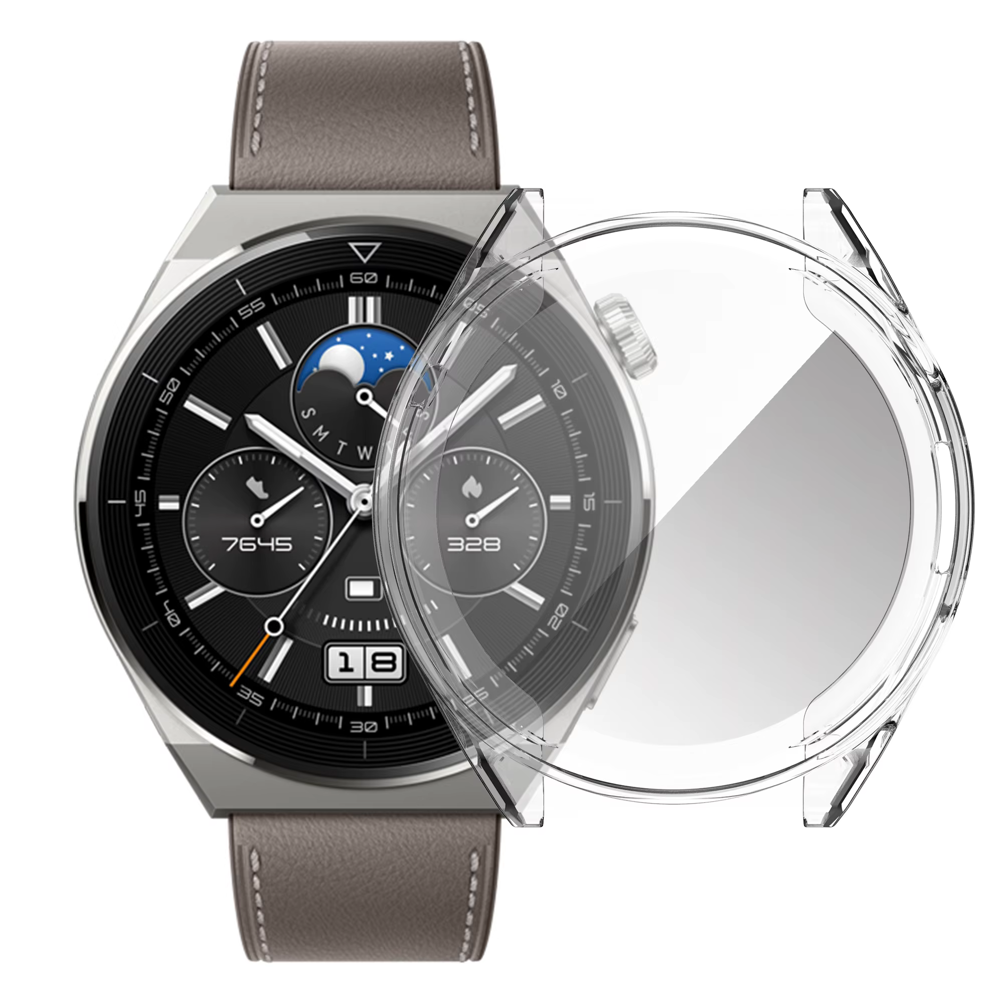Étui de protection d'écran pour Huawei Watch GT3 Pro