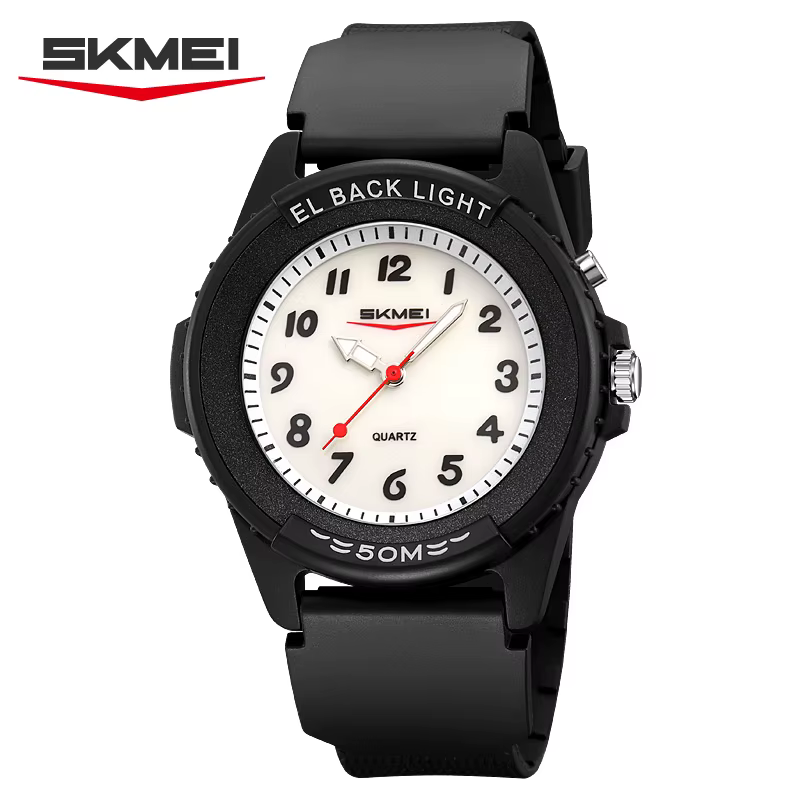 SKMEI 2433 Nouvelle Montre à Quartz Simple d'Extérieur pour Étudiants (Hommes et Femmes)