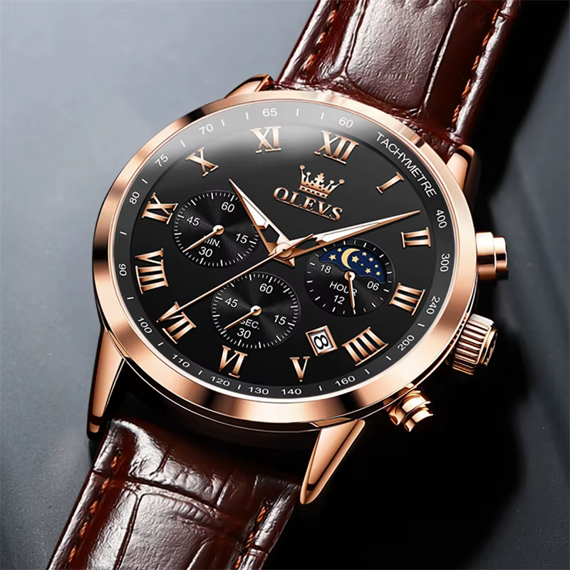 Montre à quartz pour homme OLEVS