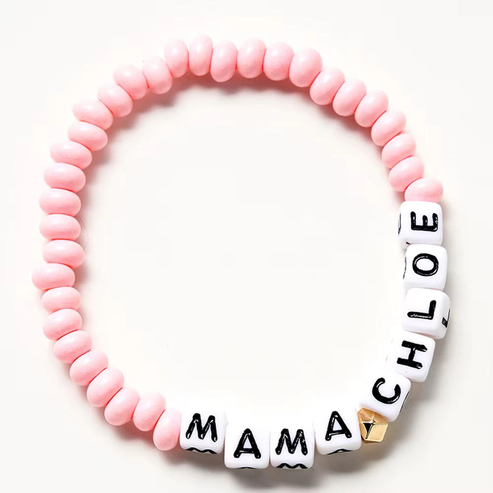 1PC Bracelet personnalisé-nom gravé personnalisé