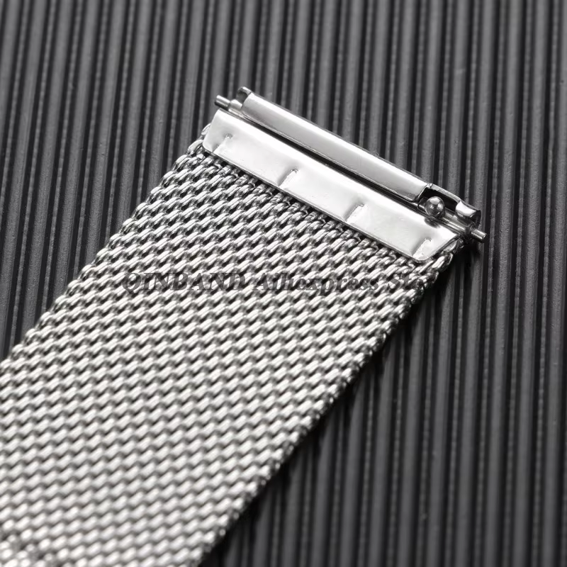 Bracelet de montre intelligente à libération rapide en maille milanaise