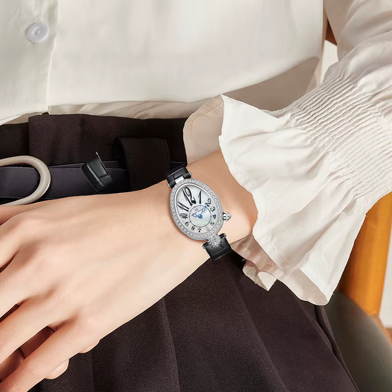 Montre WM pour femme, montre à quartz