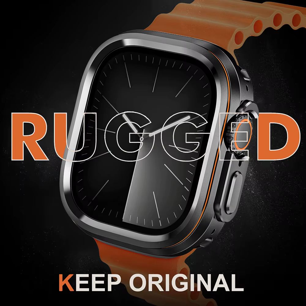 Étui de protection style Halo pour Apple Watch Ultra 2 3 49 mm