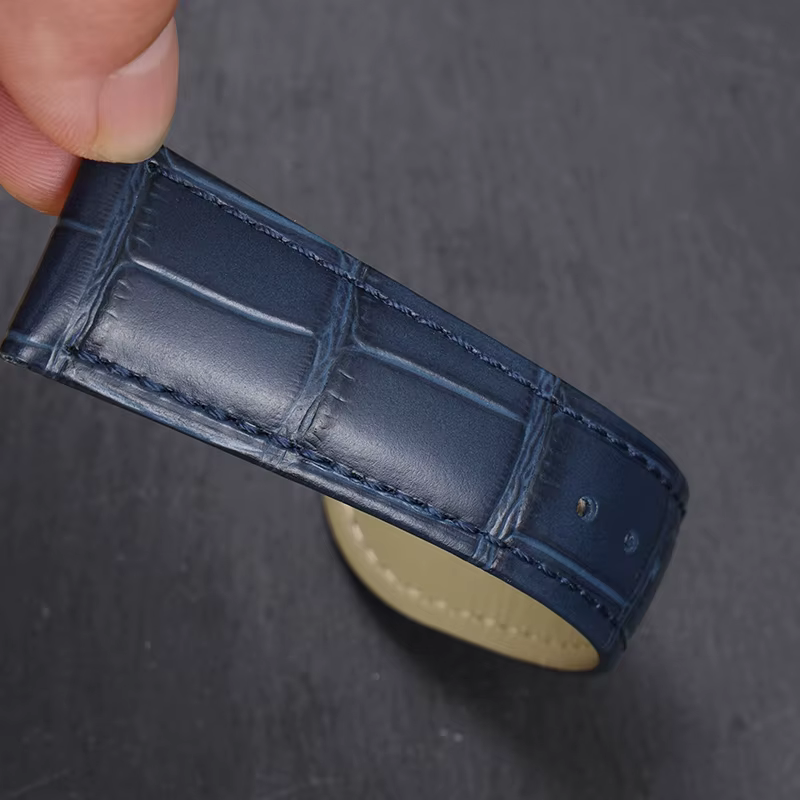 Bracelet de montre en cuir de veau
