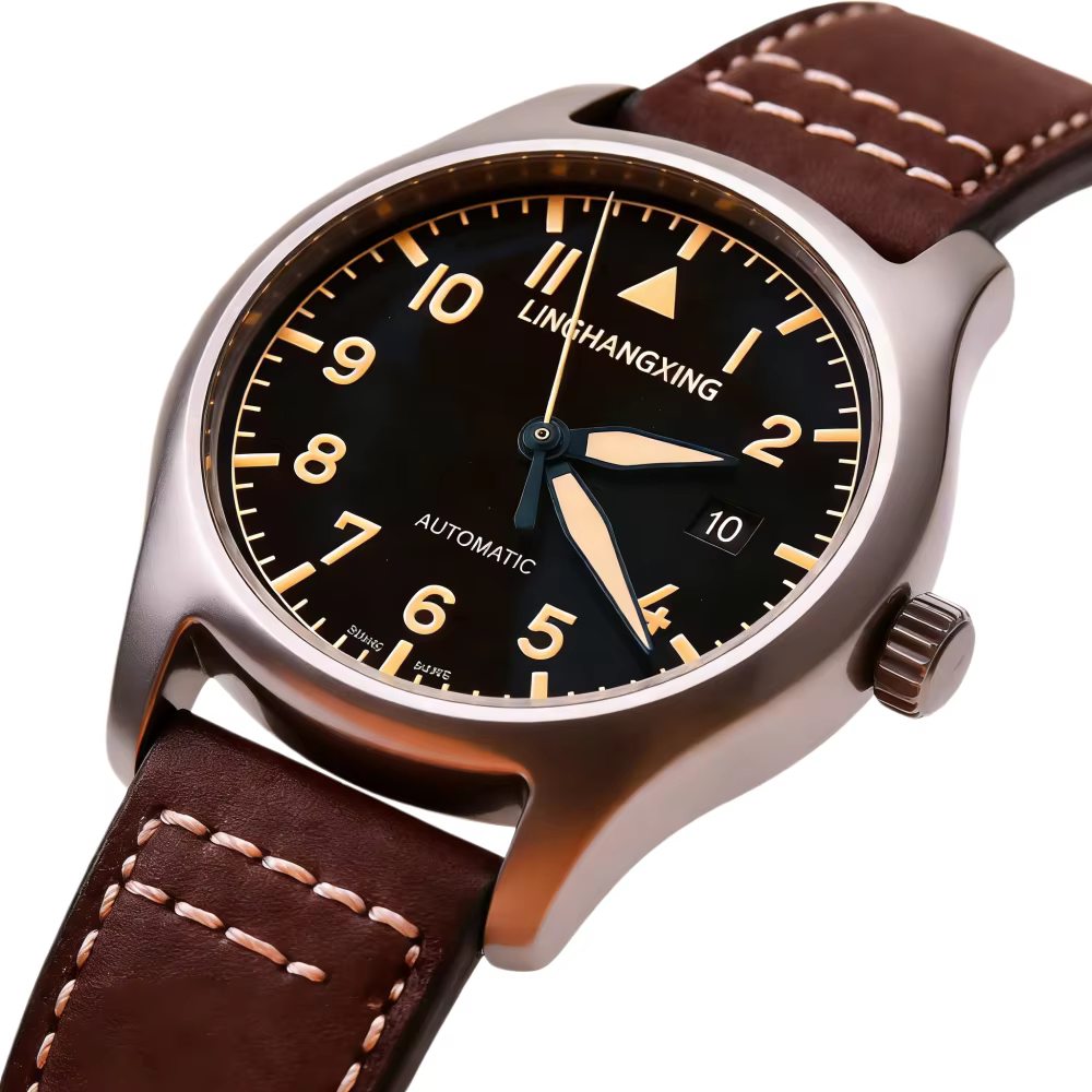 Nouvelle Montre Homme LINGHANGXING 2026 – Mouvement Tendance