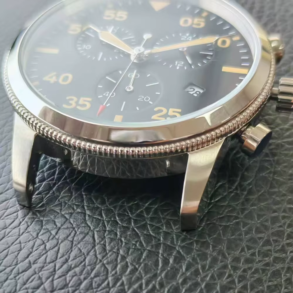 Montre Pilote Vintage Chronographe Mouvement Japonais JS05