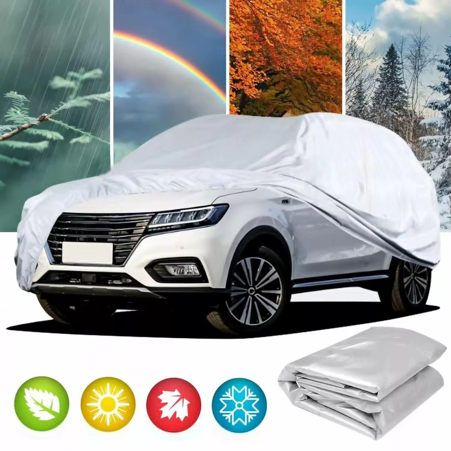Juste de Protection pour Voiture KIT 2008,208,308,408,3008,5008, Anti-âge, Anti-Poussière, Anti-Pluie, Neige, Etanche