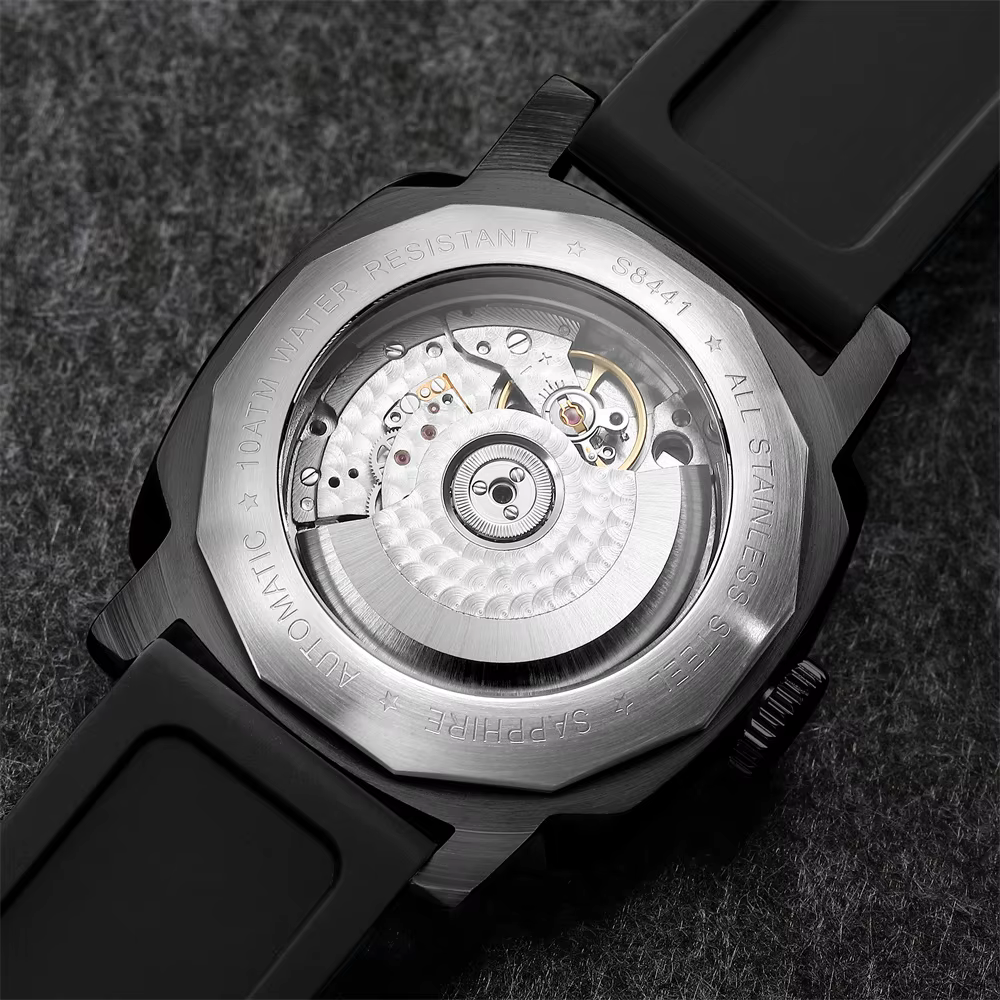 SEAKOSS GMT montres mécaniques automatiques de plongée pour hommes mouette ST2557 mouvement 316L calendrier Super lumineux 10Bar Reloj Homber