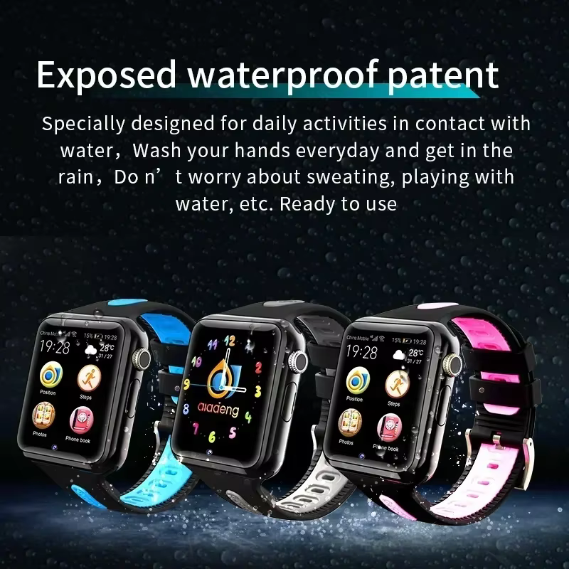 Montre intelligente Bluetooth avec traceur GPS