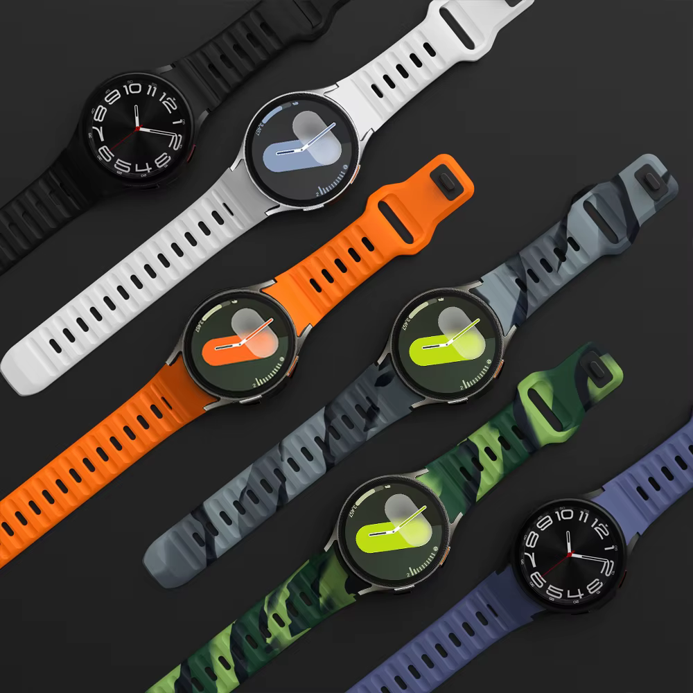 Pour Samsung Galaxy montre 7 bande FE 6 4 classique 5 pro 44mm 40mm