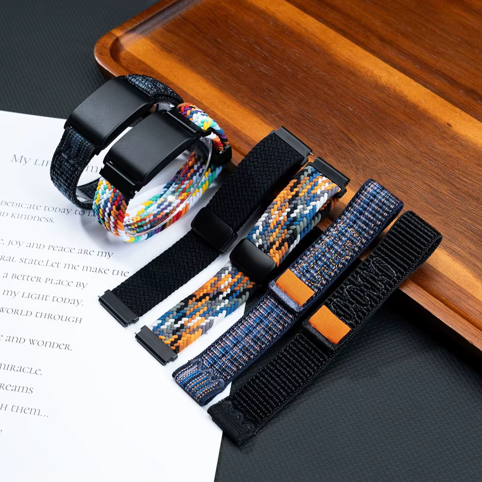 Bracelet de montre en nylon tressé pour WHOOP 5.0