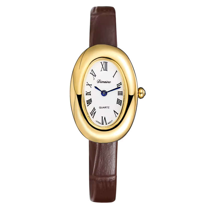 Montre à quartz étanche vintage pour femme