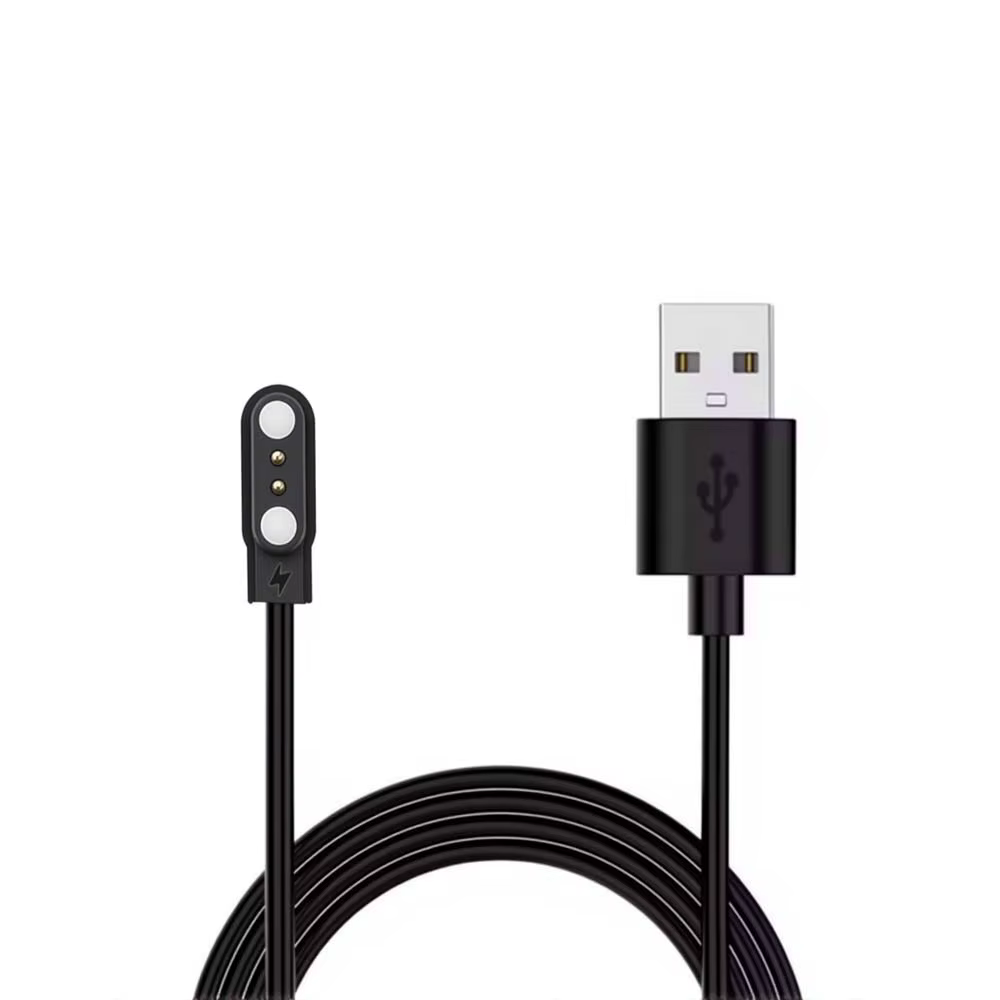 Chargeur de montre connectée à 2 broches pour VeryFitPro ID205L/ID205S/ID205G/ID205U/ID206/GT01