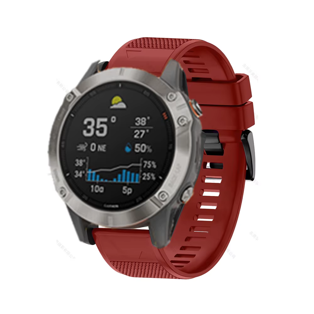 FIFATA bracelets de montre intelligente pour Garmin Fenix 7 6 6S 6X 5 5S 3 3HR Forerunner 935 945 Bracelet à dégagement