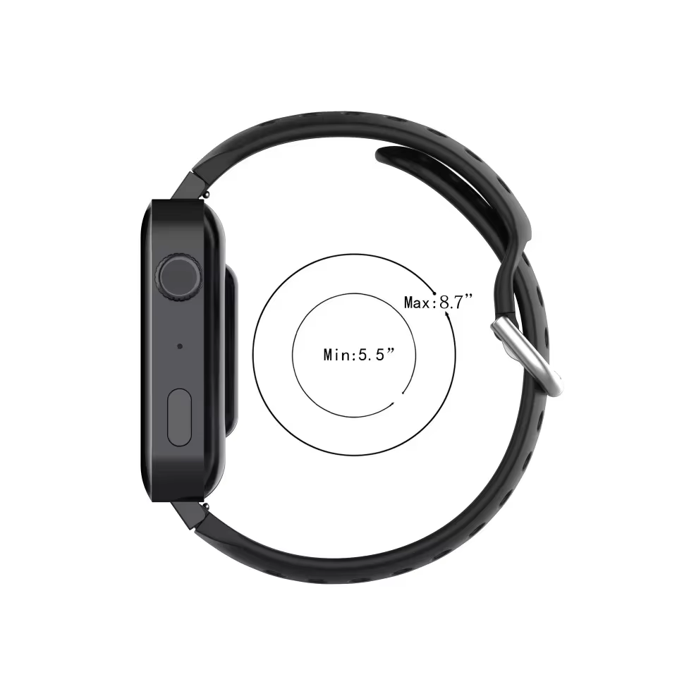 Bracelet en silicone pour montre intelligente